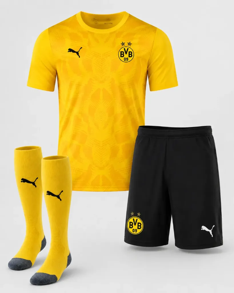 Juego Completo Amarillo Temporada 2026-27 (Talla 116 (5-6))
